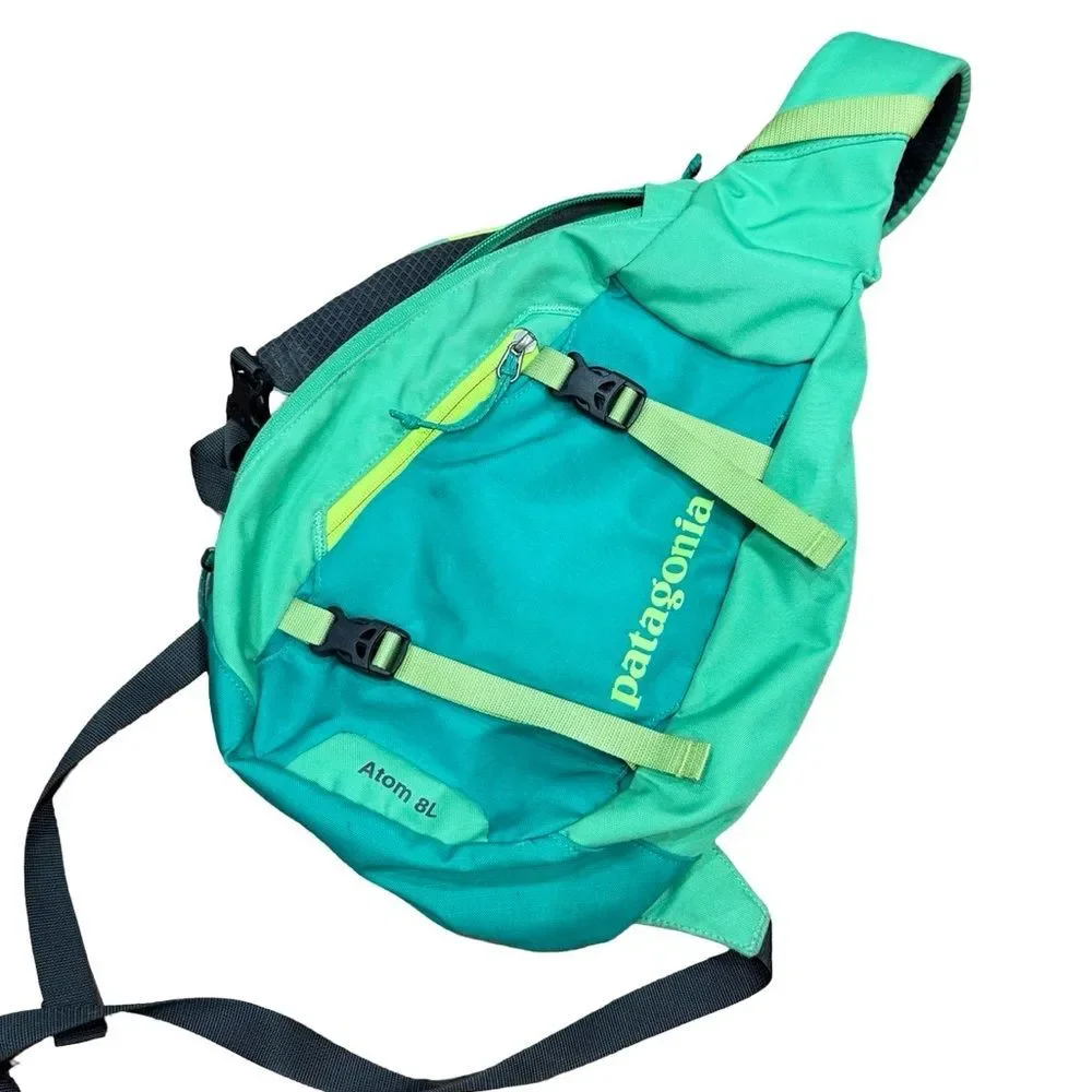 🎒 Patagonia Atom Sling 8L – Green Lightweight‎ Crossbody Bag 🌿